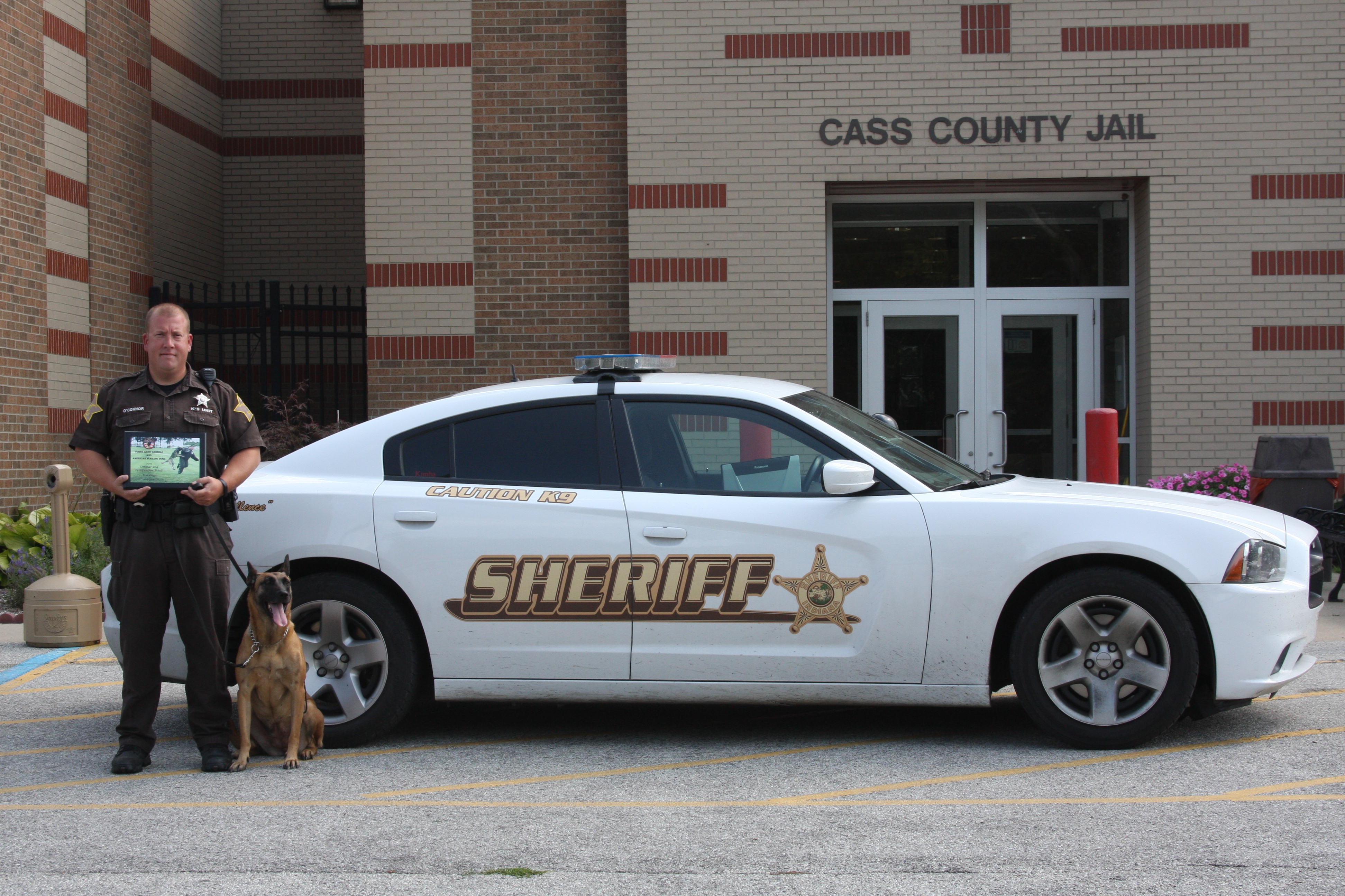 Thumbnail for the post titled: Cass County Sheriff’s Department K9 finishes first at K9 Olympics