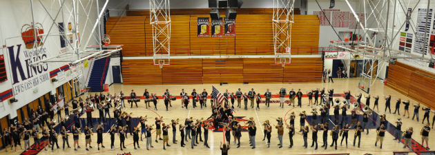 Thumbnail for the post titled: Lewis Cass Marching Kings headed to perform in 2015 Macy’s Thanksgiving Day Parade