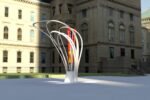 Thumbnail for the post titled: Indiana unveils Bicentennial Plaza sculpture designs