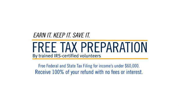 Thumbnail for the post titled: Free Tax Preparation is Available for incomes under $62,000
