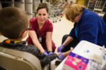 Thumbnail for the post titled: Nursing students assist with lead testing for elementary children