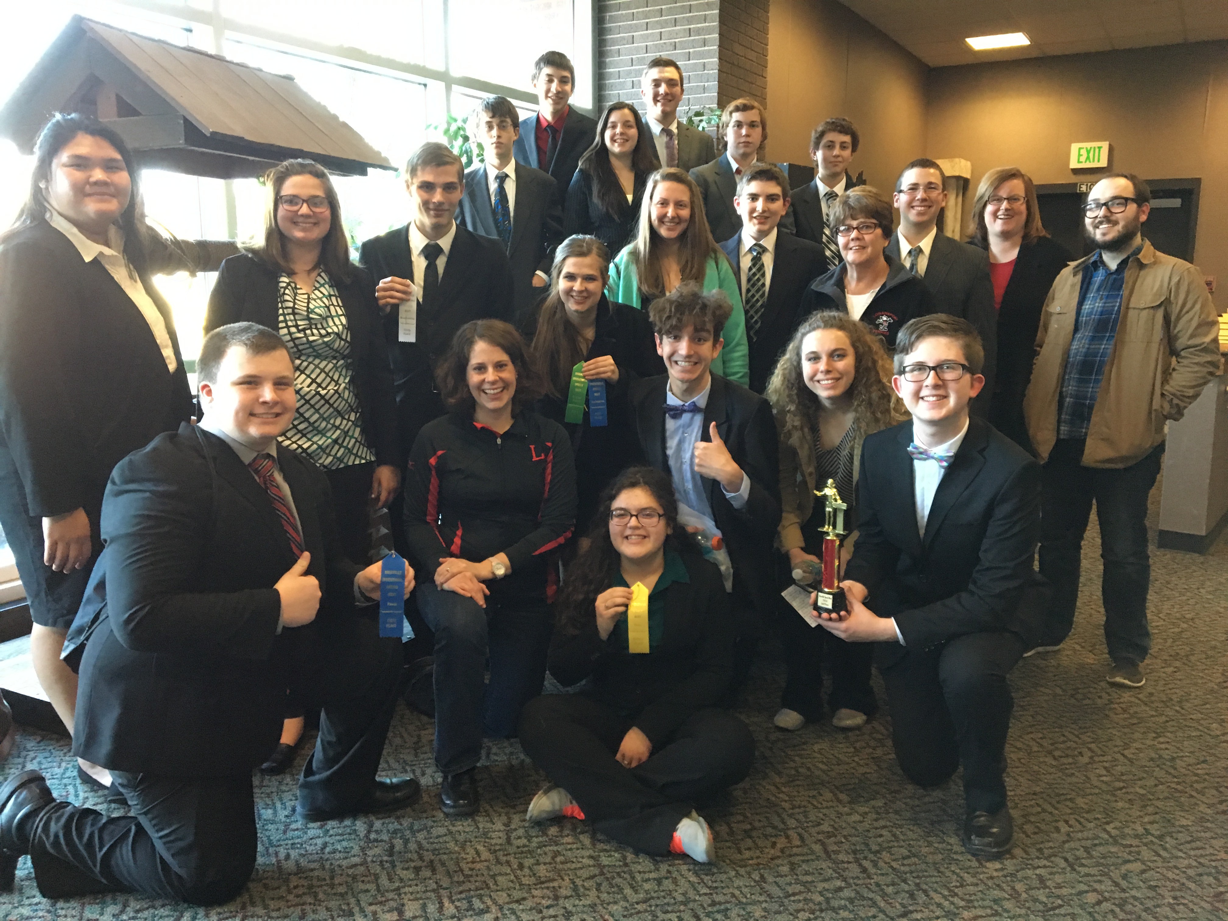 Thumbnail for the post titled: Logansport HS Speech Team places 2nd at Rossville