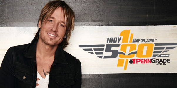 Thumbnail for the post titled: Keith Urban to experience Indianapolis 500 in two-seat Indy car driven by Mario Andretti