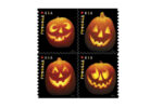 Thumbnail for the post titled: USPS debuts first Halloween-themed stamps
