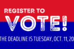 Thumbnail for the post titled: Voter registration deadline fast approaching