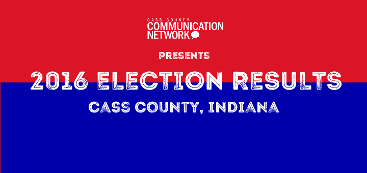 Thumbnail for the post titled: 2016 General Election Results – Cass County, Indiana