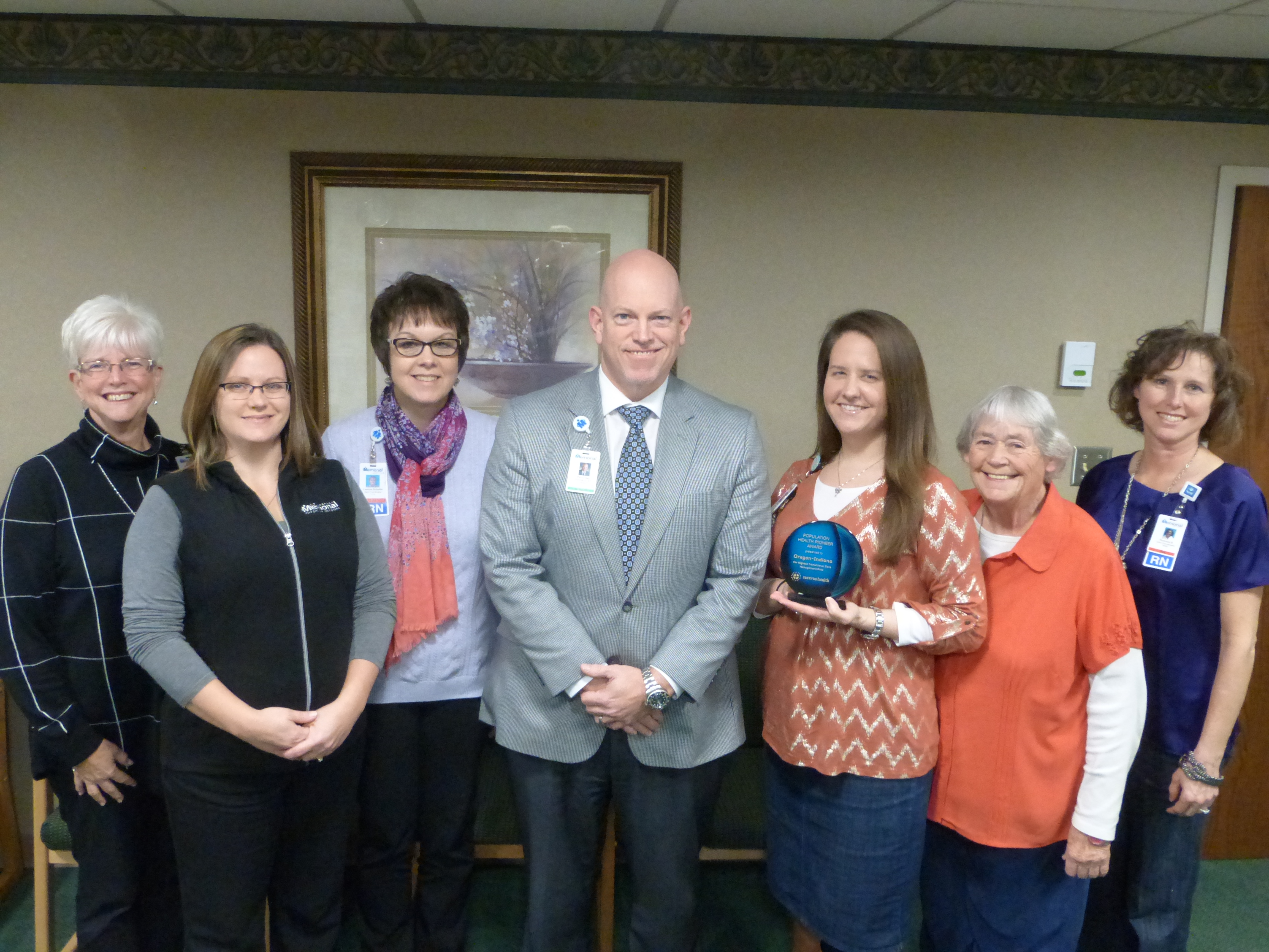 Thumbnail for the post titled: Logansport Memorial Hospital recognized for outstanding care coordination services from Caravan Health