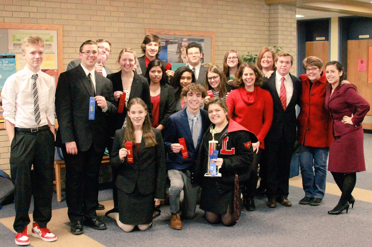 Thumbnail for the post titled: Logansport HS Speech team takes 2nd at CIFL conference tournament