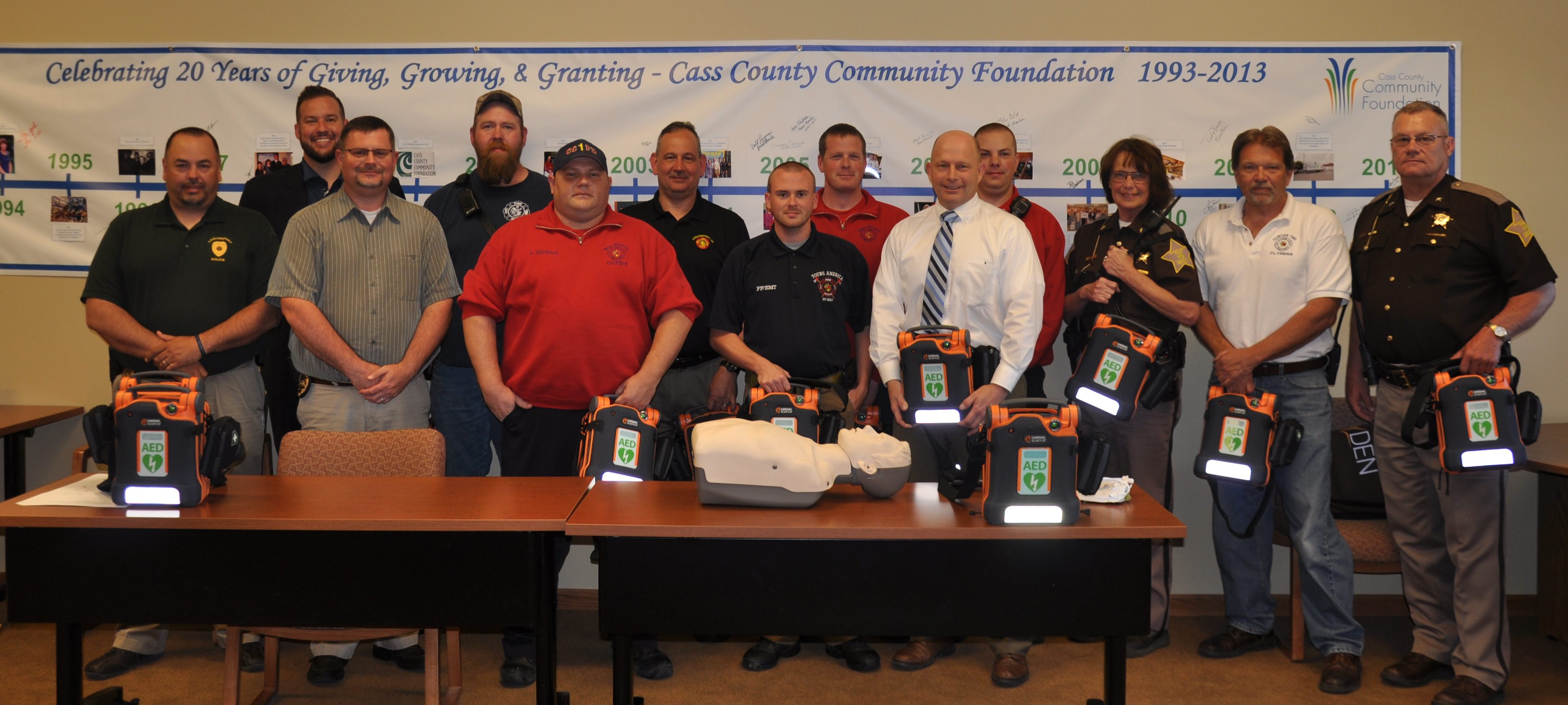 Thumbnail for the post titled: CCCF grant funds 15 lifesaving devices for Cass County first responders