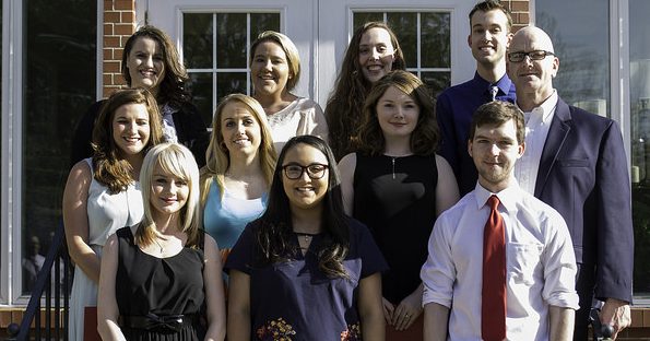 Thumbnail for the post titled: Indiana University Kokomo communications students inducted into honorary