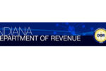 Indiana Department of Revenue Blue Banner