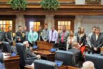 Thumbnail for the post titled: Local lawmakers honor Pioneer HS football team