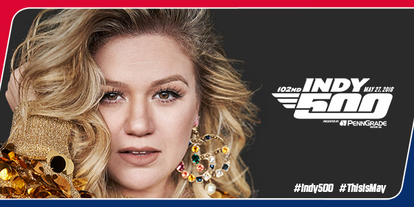 Thumbnail for the post titled: Music Superstar Kelly Clarkson To Perform National Anthem at 102nd Indianapolis 500