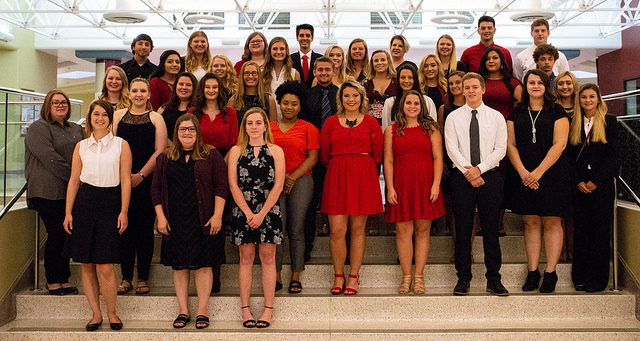 IUK Students at 2018 Nursing Induction