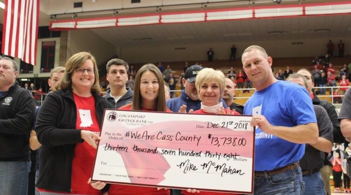 We Are Cass County check presentation