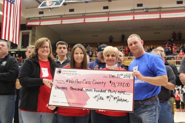 We Are Cass County check presentation