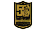 Black and Gold logo for 50th Anniversary of Mario Andretti's Indianapolis 500 win