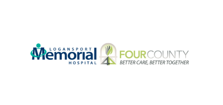 Logansport Memorial Hospital & Four County Counseling Center Logos