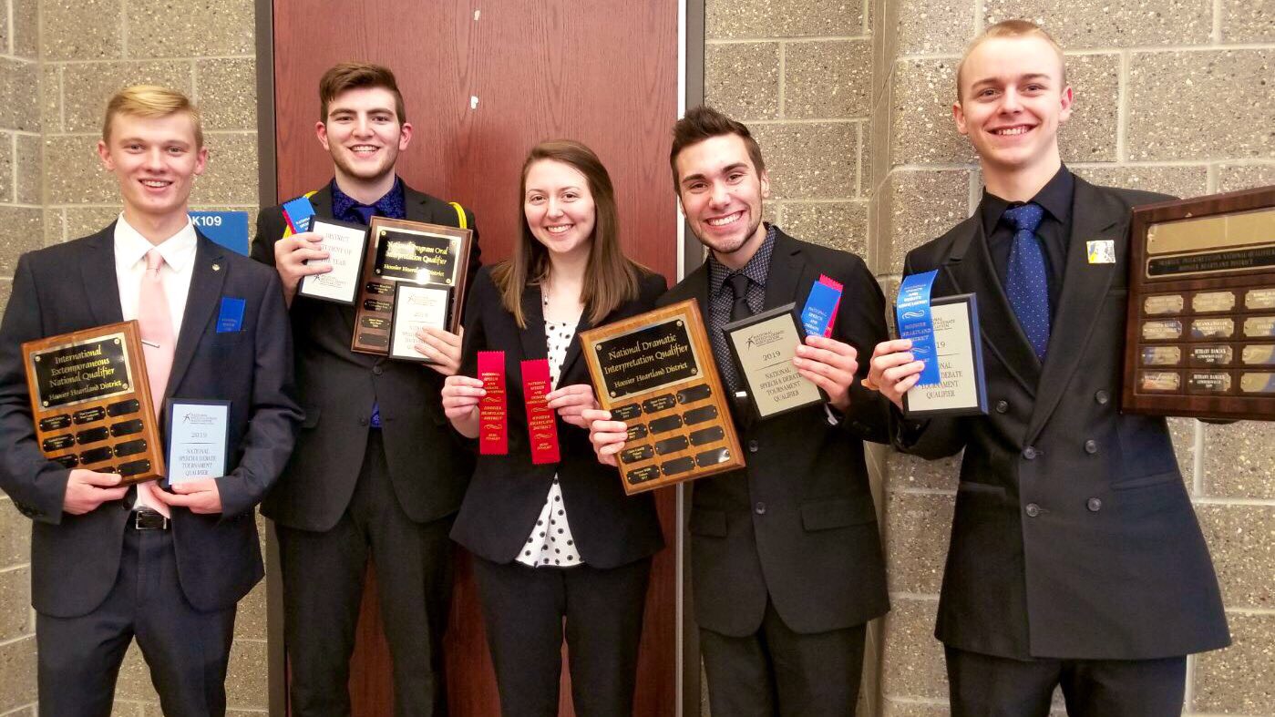 Logansport HS 2019 National Speech Quafliers