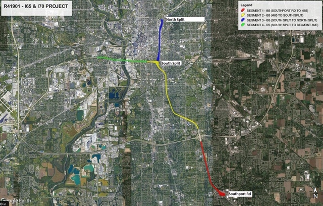 Thumbnail for the post titled: I-65/I-70 to close in segments in Indianapolis beginning May 31, 2019