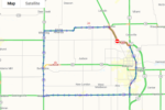 Thumbnail for the post titled: ROAD CLOSURE: US 35 between Galveston and IN 931 near Kokomo starting Wednesday, Oct. 2, 2019