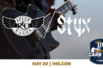 Thumbnail for the post titled: Rock Legends REO Speedwagon, Styx To Headline Miller Lite Carb Day Concert May 22, 2020