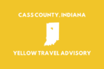 Thumbnail for the post titled: Cass County under yellow travel advisory on Feb. 13, 2020