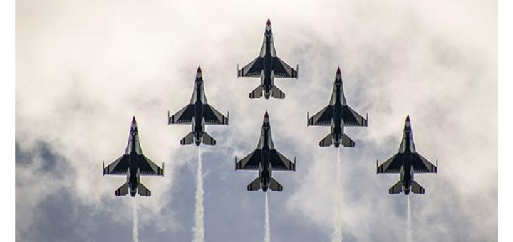 Thumbnail for the post titled: USAF Thunderbirds To Perform Flyover on Indianapolis 500 Race Day