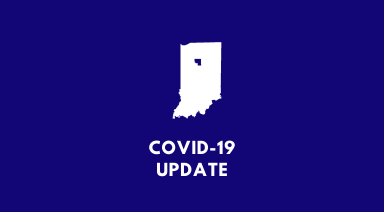 Thumbnail for the post titled: Cass County moves to blue on Indiana’s COVID-19 metrics map but remains in orange advisory level as of March 2, 2022