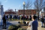 Thumbnail for the post titled: Dedication ceremony held for Monument to Immigrants of Logansport and Cass County (with video)