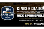 Thumbnail for the post titled: Rock Supergroup Kings of Chaos, Grammy Winner Rick Springfield To Headline Miller Lite Carb Day Concert May 27, 2022