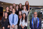 Thumbnail for the post titled: Indiana University Kokomo business students commended for academic success