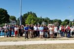 Thumbnail for the post titled: Logansport celebrates completion of pickleball, basketball and NFC Fitness Courts at Riverside Park