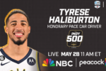 Thumbnail for the post titled: Pacers’ Star Tyrese Haliburton to drive Pace Car at 107th Indianapolis 500 presented by Gainbridge