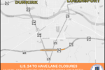 Thumbnail for the post titled: U.S. 24 to have alternating lane closures near Logansport beginning on or after May 23, 2023
